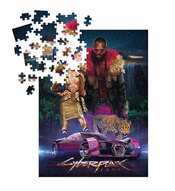 Cover for Cyberpunk 2077: Neokitsch Puzzle (3006-718)