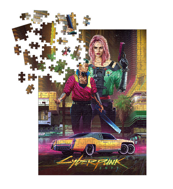 Cover for Cyberpunk 2077: Kitsch Puzzle (3006-719)
