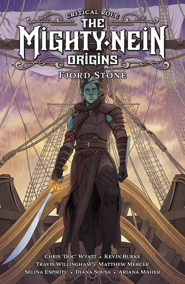 Cover for Critical Role: The Mighty Nein Origins--Fjord Stone HC (3006-823)