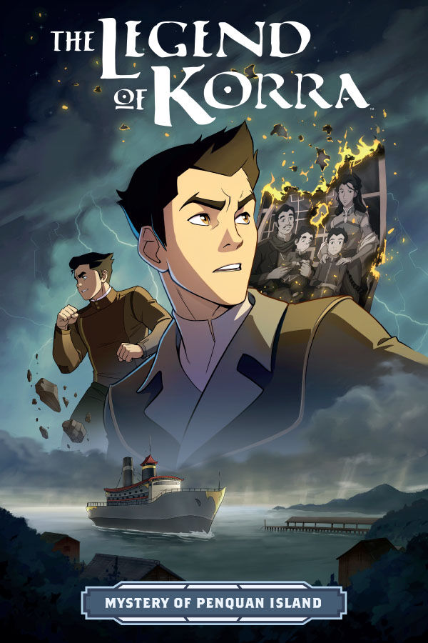 Cover for The Legend of Korra: The Mystery of Penquan Island TPB (3006-870)