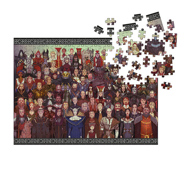 Cover for Dragon Age: Cast of Thousands Puzzle (3006-916)