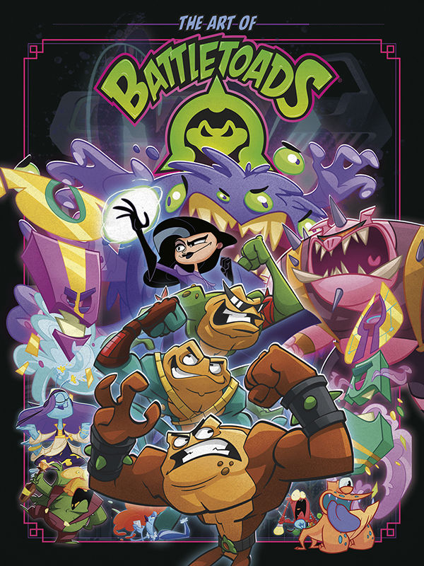 Cover for The Art of Battletoads HC (3007-140)