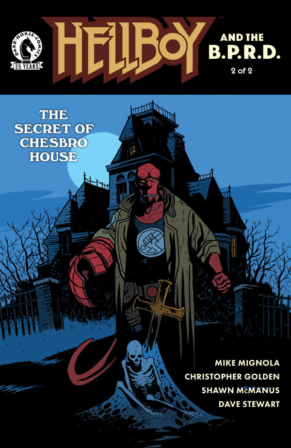 Cover for Hellboy and the B.P.R.D.: The Secret of Chesbro House #2 (Matt Smith Variant Cover) (3007-149)