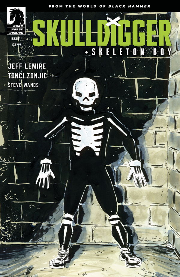 Cover for Skulldigger and Skeleton Boy #1 (Jeff Lemire FOC Variant Cover) (3007-173)