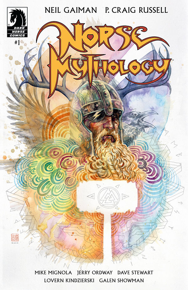 Cover for Norse Mythology #1 (David Mack Variant Cover) (3007-181)