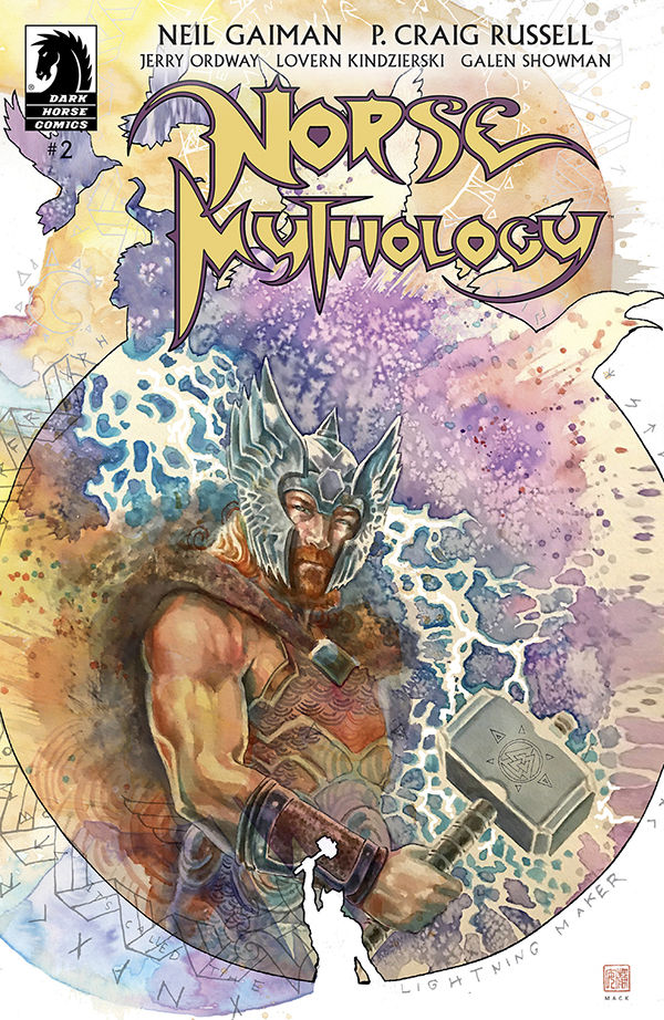 Cover for Norse Mythology #2 (David Mack Variant Cover) (3007-182)