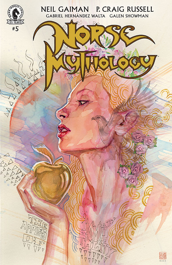Cover for Norse Mythology II #5 (David Mack Variant Cover) (3007-191)