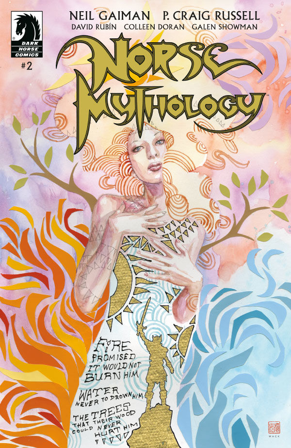 Cover for Norse Mythology III #2 (David Mack Variant Cover) (3007-194)