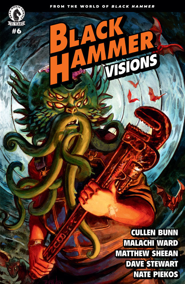 Cover for Black Hammer: Visions #6 (Dan Brereton Variant Cover) (3007-239)