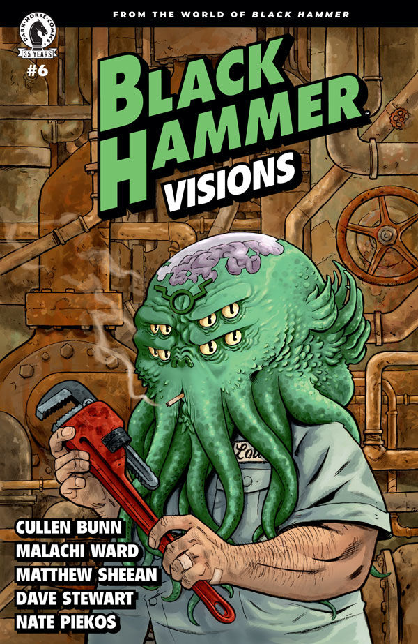 Cover for Black Hammer: Visions #6 (Brian Hurtt Variant Cover) (3007-244)
