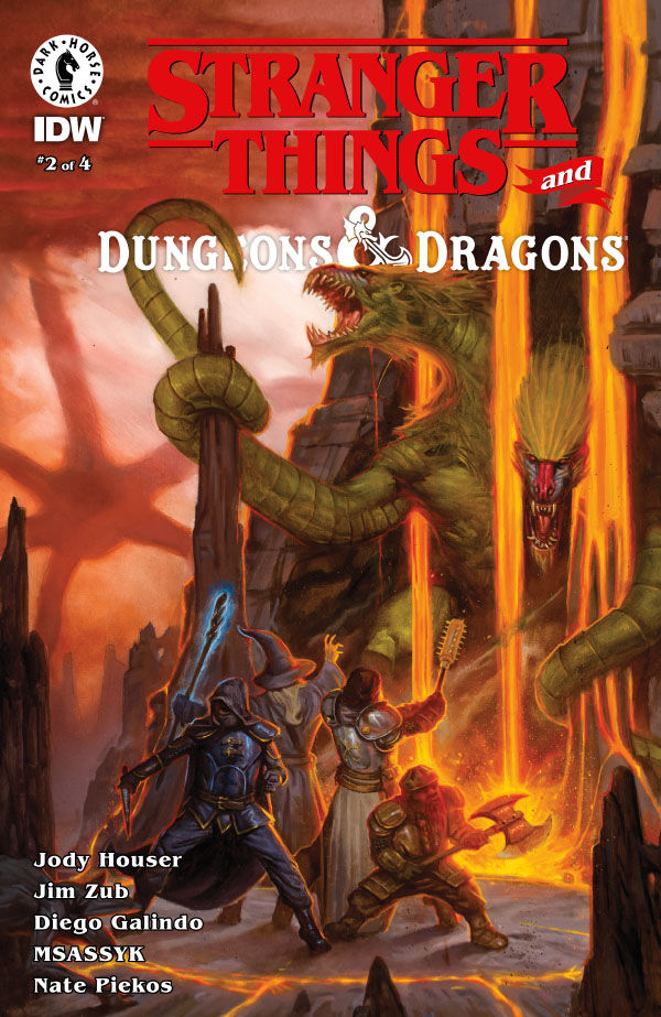 Cover for Stranger Things and Dungeons & Dragons #2 (3007-263)