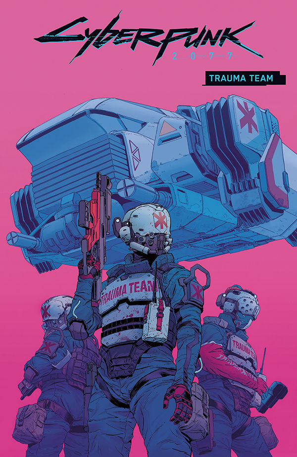 Cover for Cyberpunk 2077: Trauma Team #1 (Dark Horse Direct Exclusive + Fine Art Print Bundle) (3007-279)