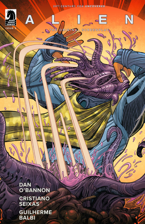 Cover for Alien: The Original Screenplay #2 (Walter Simonson Variant Cover) (3007-458)