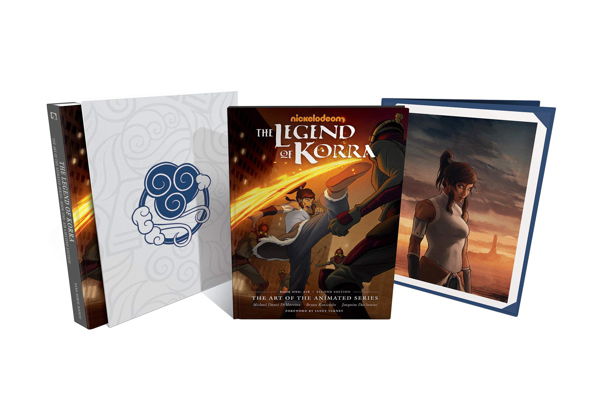Cover for The Legend of Korra: The Art of the Animated Series--Book One: Air HC (Second Edition) Deluxe Edition (3007-620)
