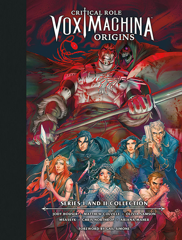 Cover for Critical Role: Vox Machina Origins Series I and II Library Edition HC (3007-652)