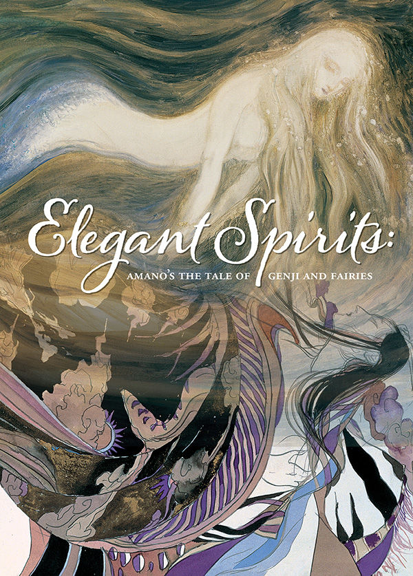 Cover for Elegant Spirits: Amano's Tale of Genji and Fairies HC (3007-736)