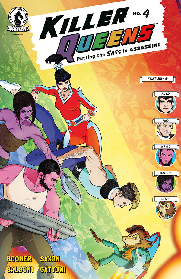 Cover for Killer Queens #4 (3007-741)