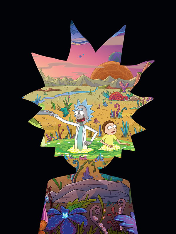 Cover for The Art of Rick and Morty Volume 2 HC (Deluxe Edition) (3007-790)