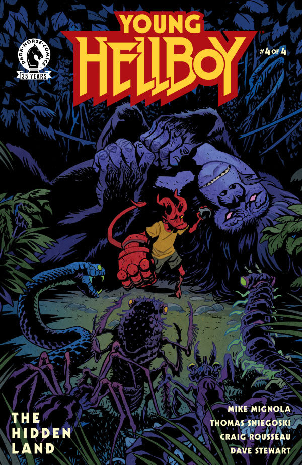 Cover for Young Hellboy: The Hidden Land #4 (3007-886)