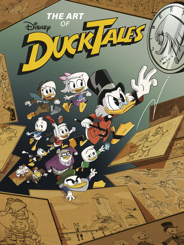 Cover for The Art of DuckTales HC (3007-893)