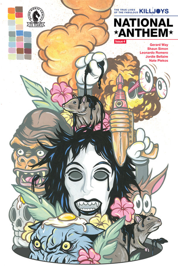 Cover for The True Lives of the Fabulous Killjoys: National Anthem #4 (Steve Seeley Variant Cover) (3007-917)