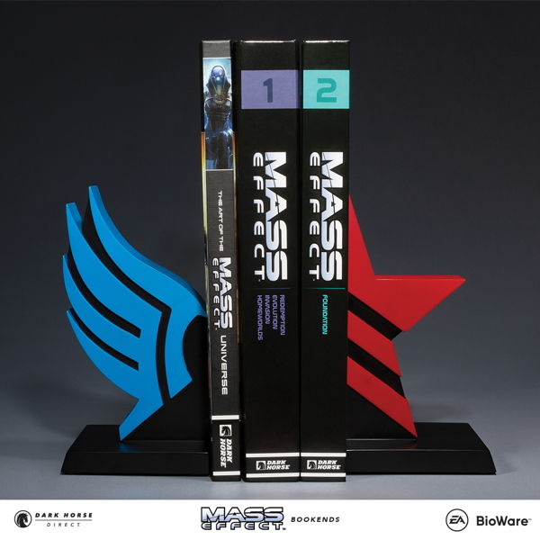 Cover for Mass Effect Paragon & Renegade Bookends (Dark Horse Direct) (3007-956)