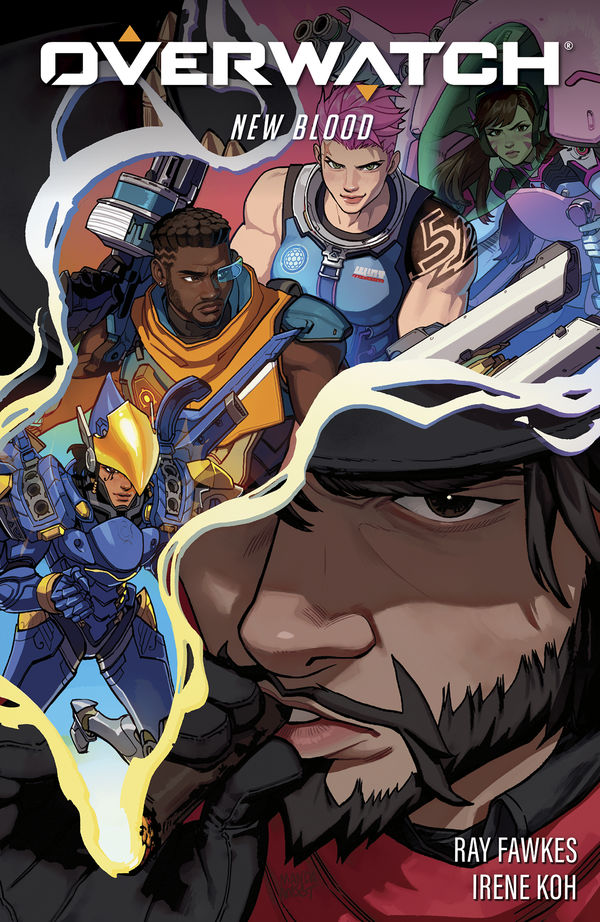 Cover for Overwatch: New Blood HC (3008-020)
