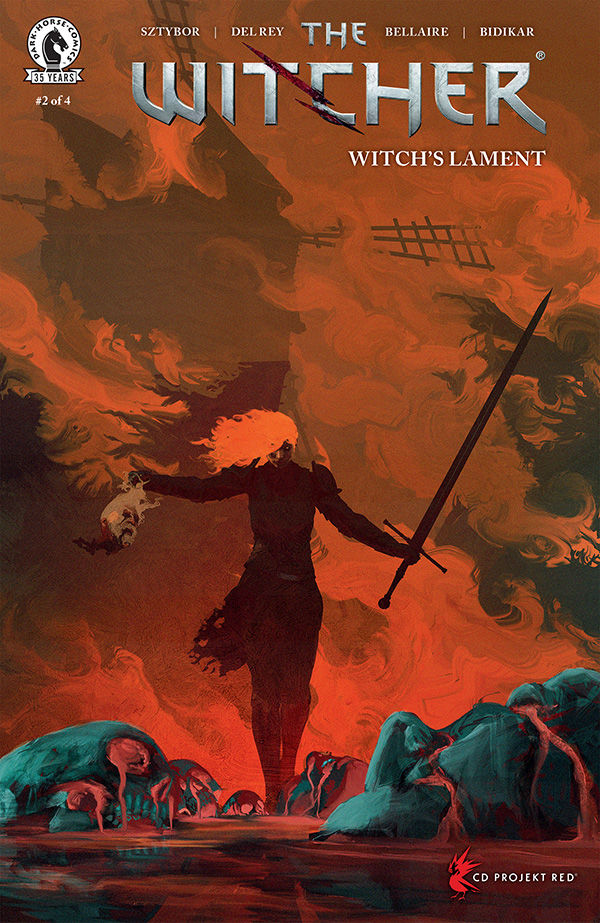 Cover for The Witcher: Witch's Lament #2 (Anato Finnstark Variant Cover) (3008-085)