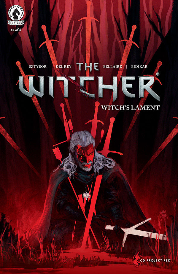 Cover for The Witcher: Witch's Lament #4 (Anato Finnstark Variant Cover) (3008-087)