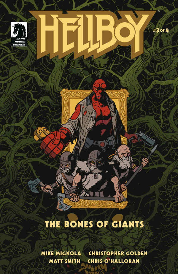 Cover for Hellboy: The Bones of Giants #3 (3008-119)