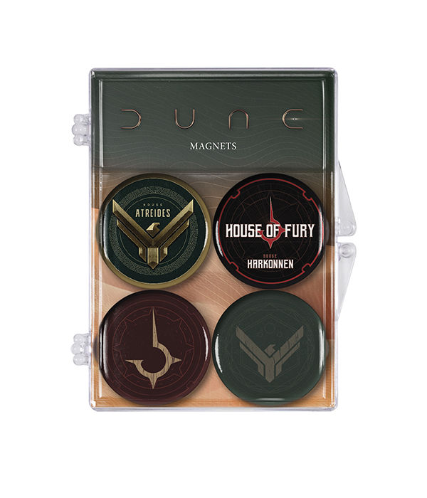 Cover for Dune: Atreides and Harkonnen Magnet 4-Pack (3008-157)