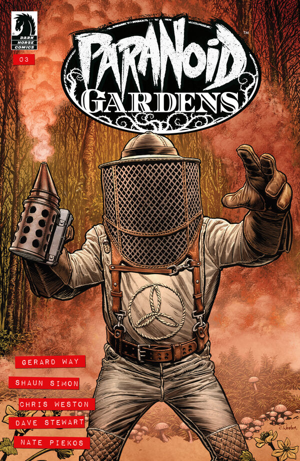 Cover for Paranoid Gardens #3 (3008-205)