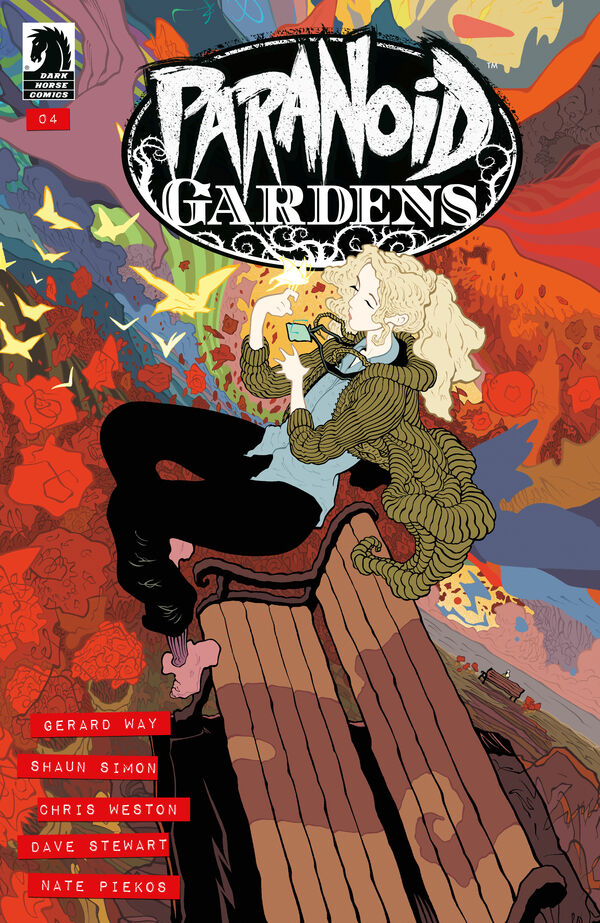 Cover for Paranoid Gardens #4 (Tradd Moore Variant Cover) (3008-212)