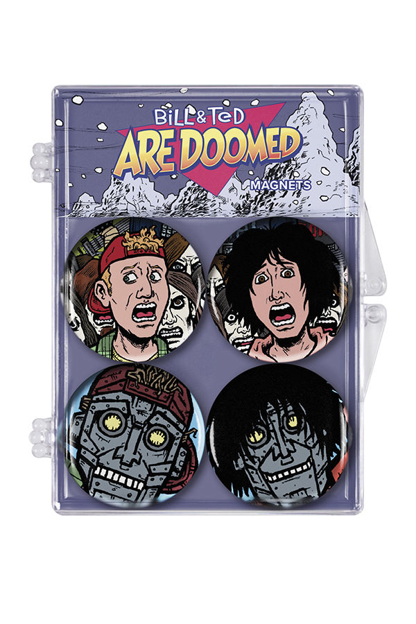 Cover for Bill and Ted Are Doomed: Magnet 4-Pack (3008-252)
