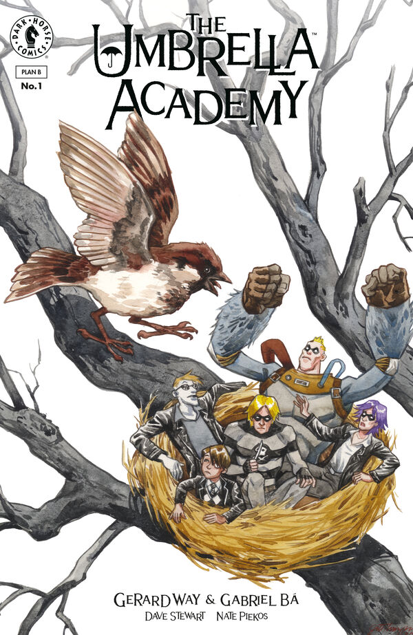 Cover for The Umbrella Academy: Plan B #1 (Jill Thompson Variant Cover) (3008-324)