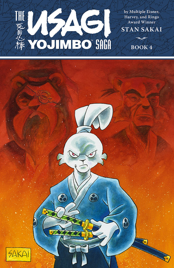 Cover for The Usagi Yojimbo Saga Volume 4 TPB (Second Edition) (3008-398)