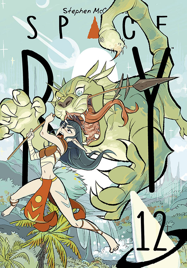 Cover for Stephen McCranie's Space Boy Volume 12 TPB (3008-411)