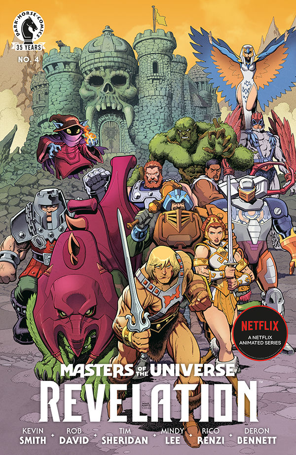 Cover for Masters of the Universe: Revelation #4 (Art Adams Variant Cover) (3008-433)