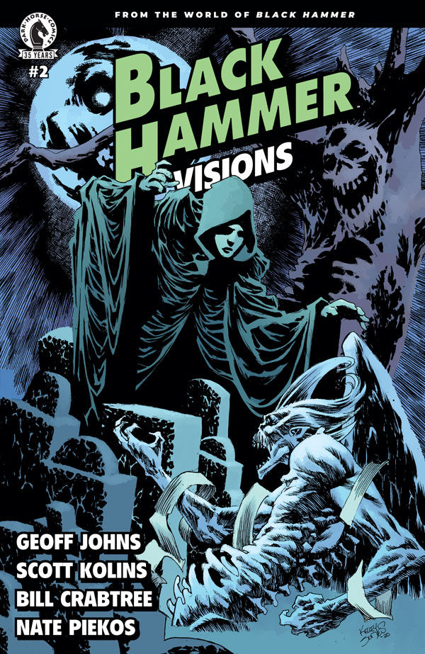 Cover for Black Hammer: Visions #2 (Kelley Jones with Bill Crabtree Variant Cover) (3008-469)