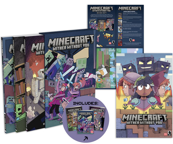 Cover for Minecraft: Wither Without You Boxed Set (3008-594)