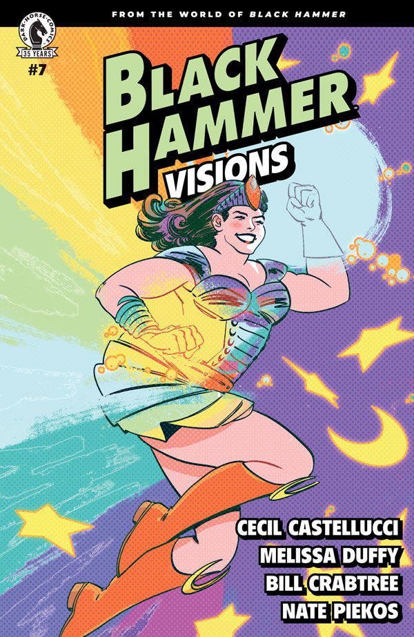 Cover for Black Hammer: Visions #7 (Veronica Fish Variant Cover) (3008-600)
