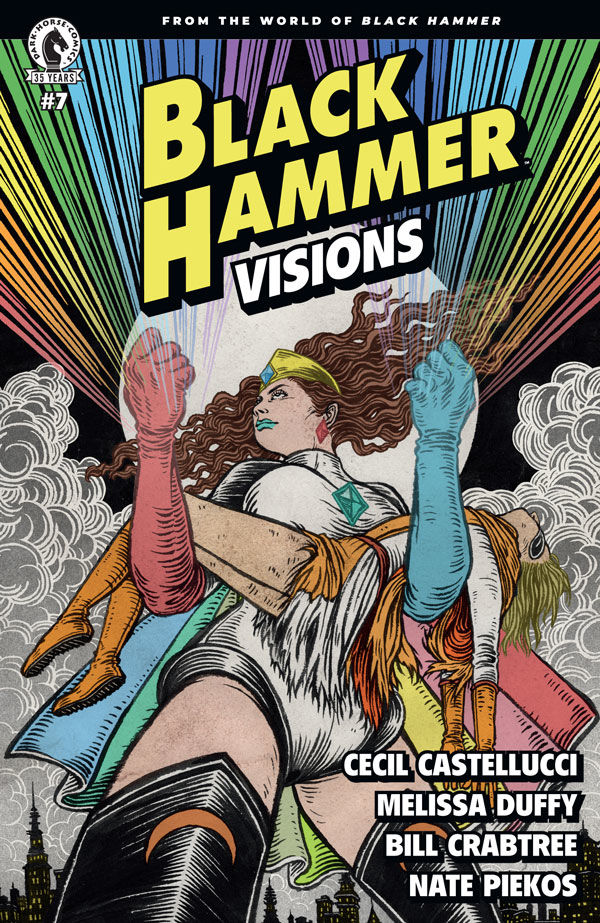 Cover for Black Hammer: Visions #7 (Yuko Shimizu Variant Cover) (3008-601)