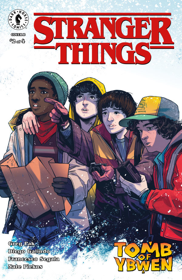 Cover for Stranger Things: The Tomb of Ybwen #2 (Caspar Wijngaard Variant Cover) (3008-696)