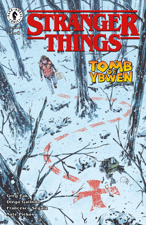 Cover for Stranger Things: The Tomb of Ybwen #2 (Pius Bak Variant Cover) (3008-697)
