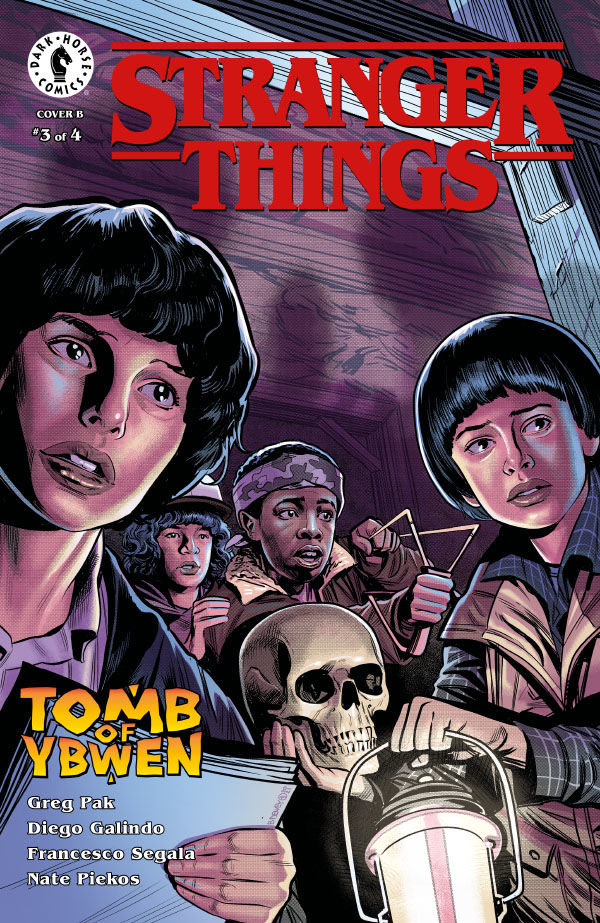Cover for Stranger Things: The Tomb of Ybwen #3 (Ben Dewey Variant Cover) (3008-698)
