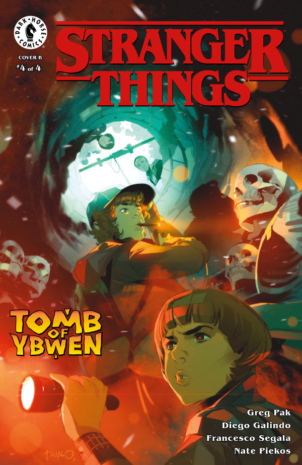 Cover for Stranger Things: The Tomb of Ybwen #4 (Simone De Meo Variant Cover) (3008-700)
