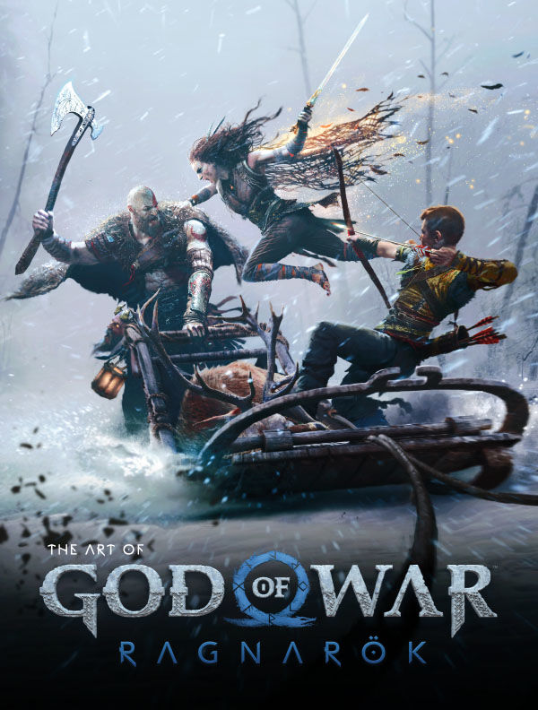 Cover for The Art of God of War Ragnarök HC (3008-768)