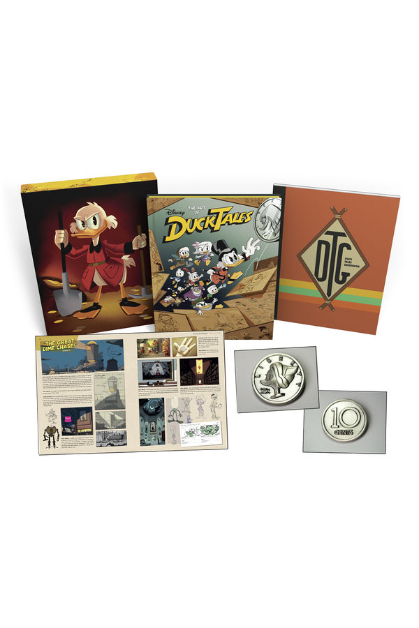 Cover for The Art of DuckTales HC (Deluxe Edition) (3008-780)