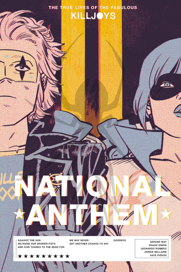 Cover for The True Lives of the Fabulous Killjoys: National Anthem Library HC (3008-789)