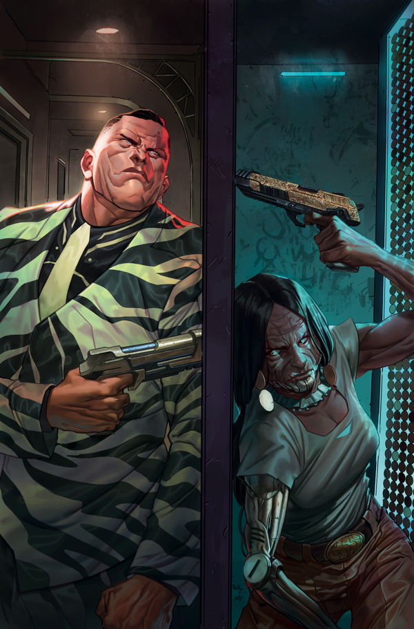 Cover for Cyberpunk 2077: You Have My Word #3 (Rafael de Latorre Variant Cover) (3008-881)